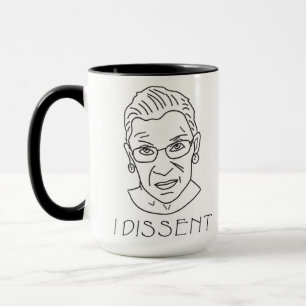 I DISSENT MUG