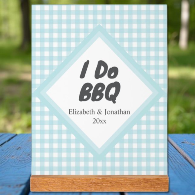 I Do BBQ Acrylic Sign (Creator Uploaded)