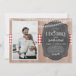 I Do BBQ Barbecue Bridal Shower Invitation