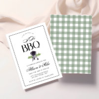 I Do BBQ Couples Shower Invitation, Grill & Chill