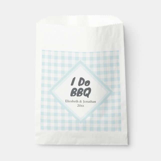 I Do BBQ Favour Bags (Front)