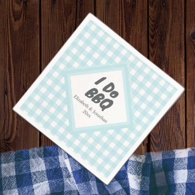 I Do BBQ Napkin (Creator Uploaded)