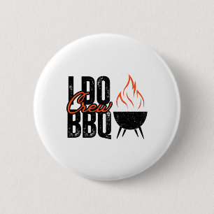 I Do Bbq Party Matching Wedding Crew Byrbecue Dinn 6 Cm Round Badge