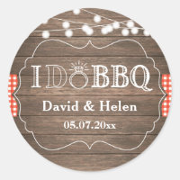 I DO BBQ Rustic Wedding Engagement Barbecue