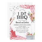 I Do BBQ Wedding Shower Invitation