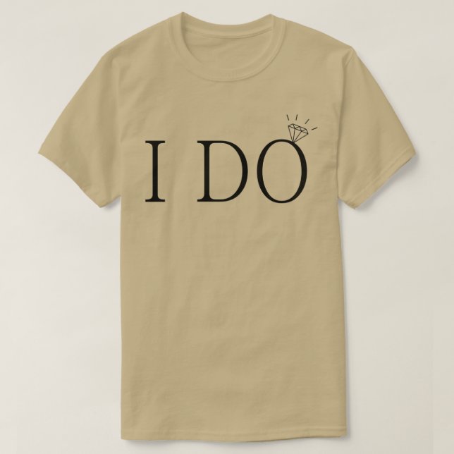 I do bride diamond 1 T-Shirt (Design Front)
