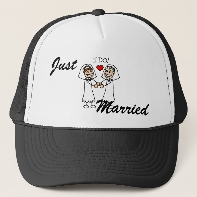 I Do Brides Trucker Hat (Front)