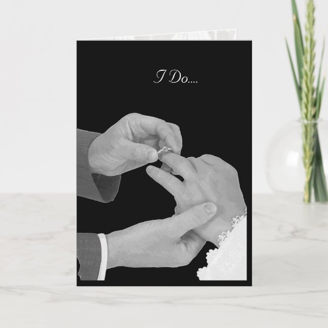 I Do.... Card (Front)