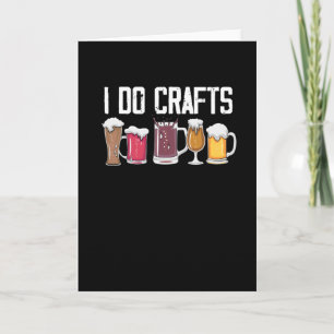 I do crafts, beer, vintage, brewing card