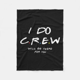 I Do Crew Bachelorette Party Men &amp; Women  Fleece Blanket