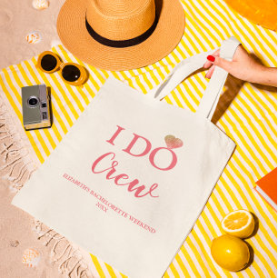 I Do Crew Bachelorette Tote Bag