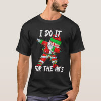 I Do It For The Hos Dabbing Santa Sarcastic Christ