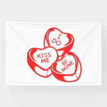I Do Kiss Me Be Mine Valentine's Day 4x6 Vinyl