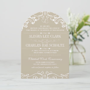 I Do Me TOO  Modern Vintage Typography Invitations
