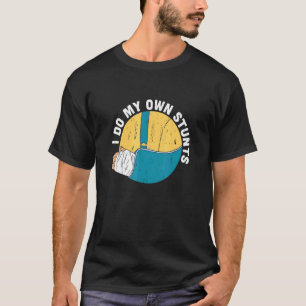 I Do My Own Stunt Recovery Vintage Get Well Soon T-Shirt