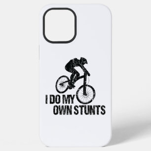 I Do My Own Stunts Downhill Biking Funny iPhone 12 Pro Max Case
