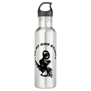 I DO MY OWN STUNTS MOTOCROSS BIKE 116 710 ML WATER BOTTLE