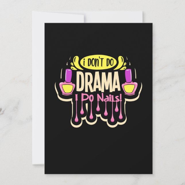 I Do Nails Invitation (Front)