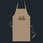 I Do Nails Red Heart Personalised  Long Apron<br><div class="desc">Cute long apron with the words,  I do nails.  Features cute red heart and the name of the nail tech.  Great gift for all the nail techs in your nail salon. Add personal name  or business name for a one of a kind gift.</div>