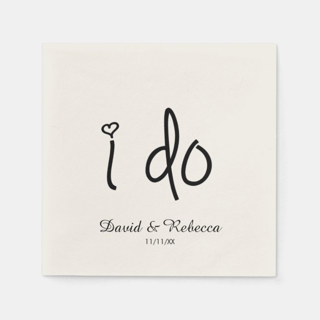 i do napkin (Front)