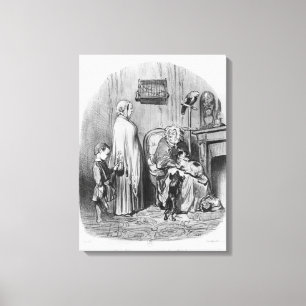I do not hire people with children canvas print