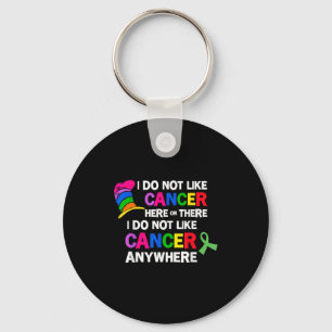 I Do Not Like Cancer Here Or There I Do Not Like C Key Ring