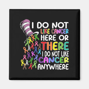 I Do Not Like Cancer Here Or There I Do Not Like C Magnet