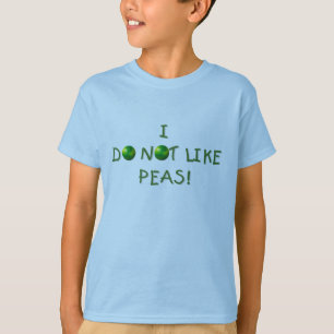 I Do  Not Like Peas Tshirts and Gifts