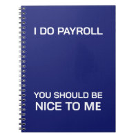 I Do Payroll You Should Be Nice To Me