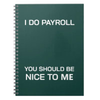 I Do Payroll You Should Be Nice To Me