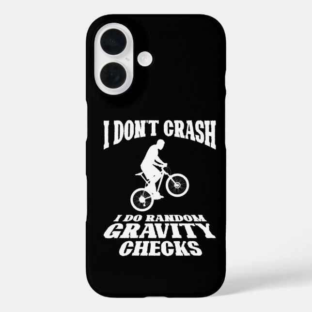 I Do Random Gravity Checks Off Road Bike Lovers Case-Mate iPhone Case (Back)
