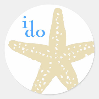 I Do Starfish Sticker