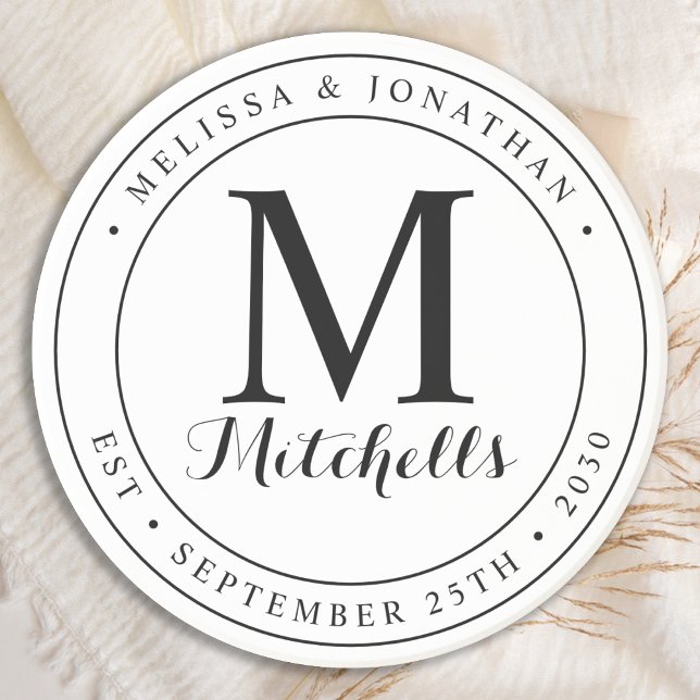 I Do Too Elegant Pet Photo Dog Wedding Square Paper Coaster (Creator Uploaded)