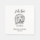 I Do Too Personalised Pet Name Dog Wedding