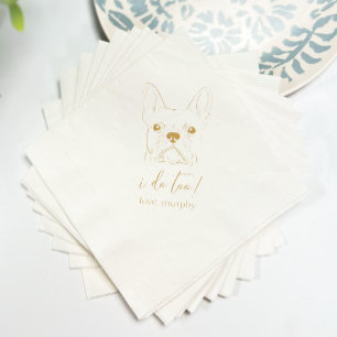 I Do Too Wedding Napkins