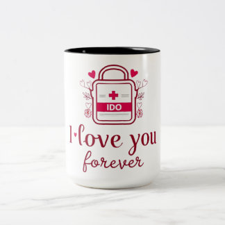 I Do  Two-Tone Coffee Mug