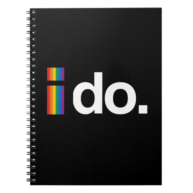 I DO WANT TO MARRY.png Notebook (Front)