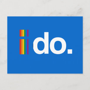 I DO WANT TO MARRY.png Postcard