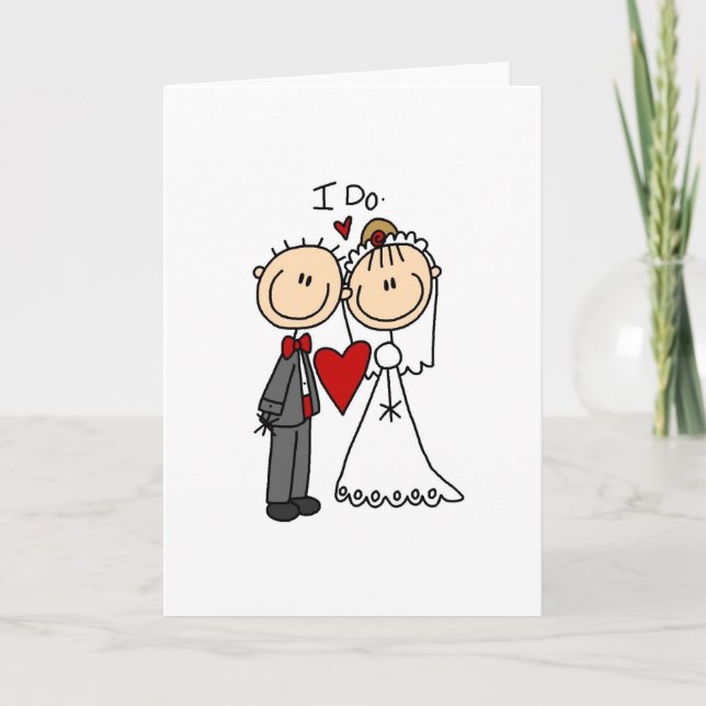 I Do Wedding Ceremony Card (Front)