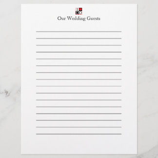 I Do Wedding Guest Book Pages