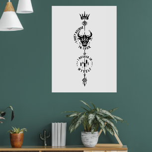I Don’t Believe in Luck I Believe in Myself Poster