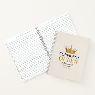 I Don’t Compete I Dominate Empowerment Checklist Notebook