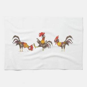 I Don’t Have Duck in A Row I have Chickens  Tea Towel
