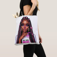 "I Don’t Speak Broke" Black Woman Shush