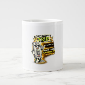 I Don't Always Trip, But When I Do I Make Sure You Large Coffee Mug