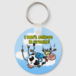 I don't believe in gravity keychain
