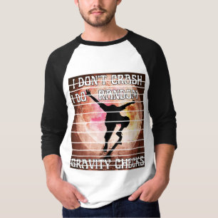 I don't crash i do random quality checks T-Shirt