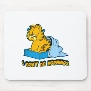 I Dont Do Mornings Small Mouse Mat