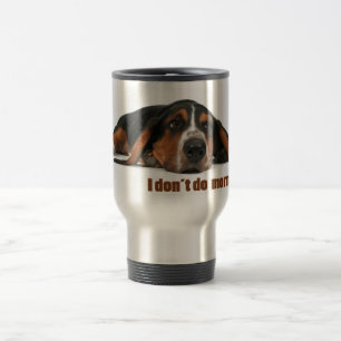 I don't do mornings travel mug