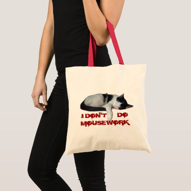I don't do Mousework Tote Bag (Front (Product))